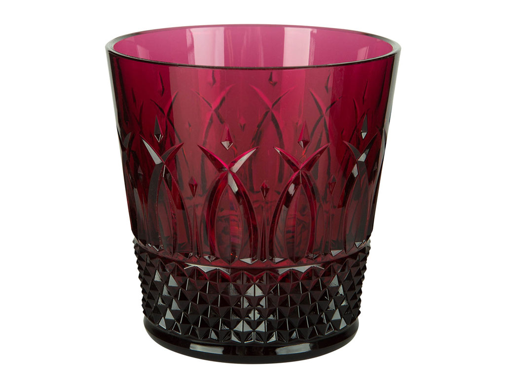 Crystal Cut Acrylic Barware