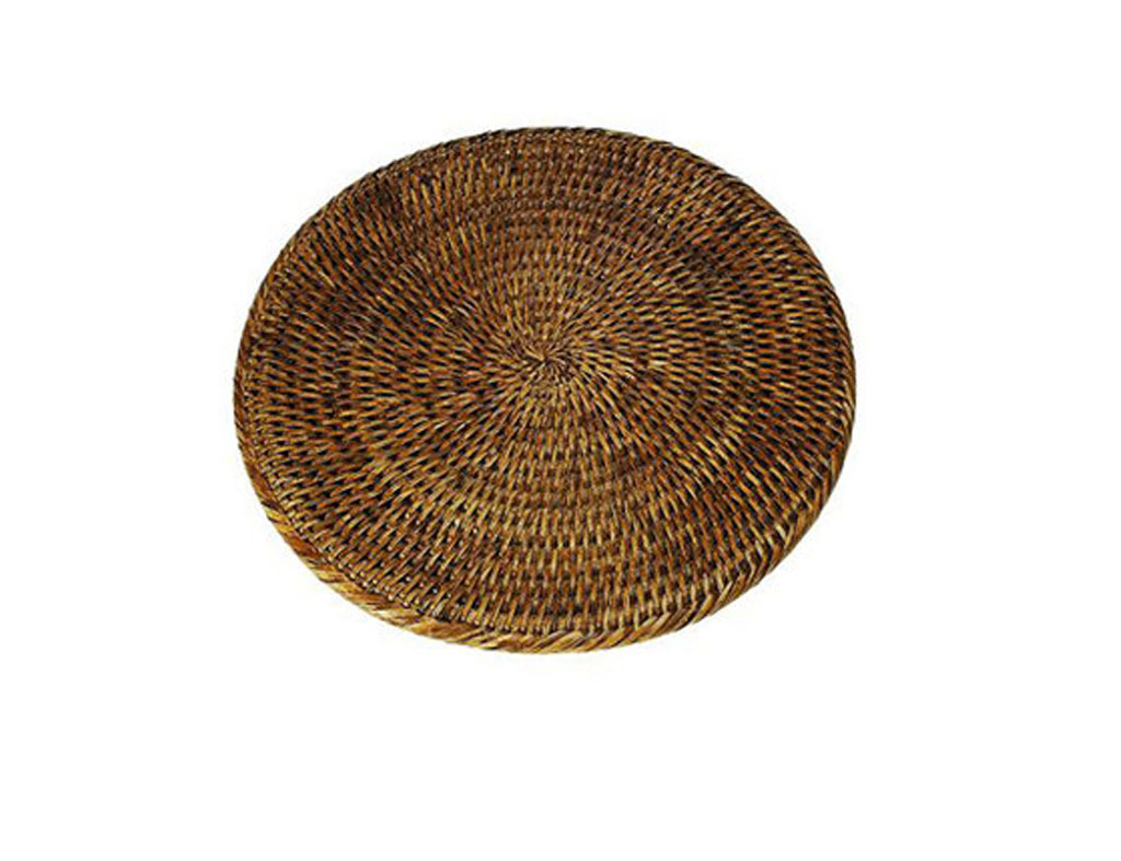 Placemat Rattan, Round